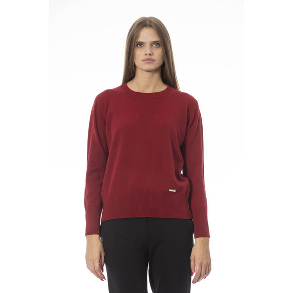 Eleganter Woll-Cashmere-Crew-Nackenpullover