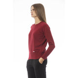 Elegante maglione da coltura in lana-Cashmere Crew