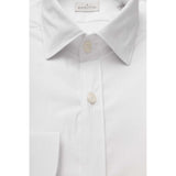 Slim Fit French Coll White Shirt