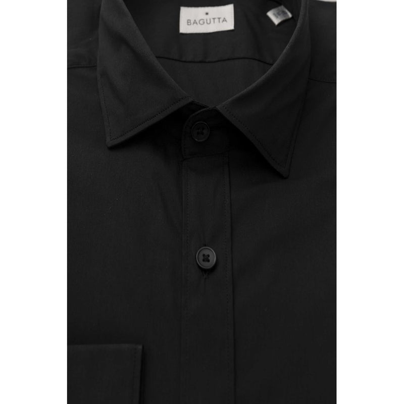 Elegante camicia da colletto francese in forma slim in forma