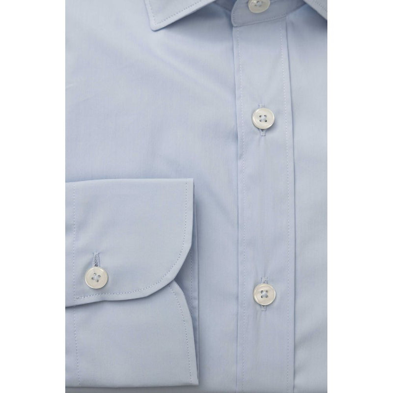 Shirt bleu clair slim élégant