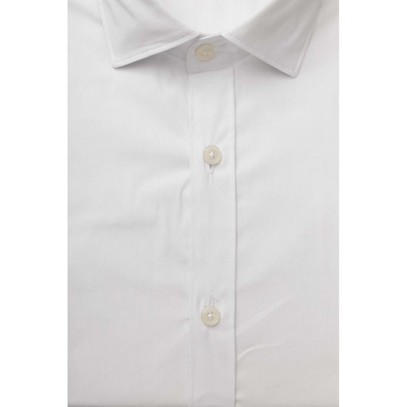 Camicia bianca con colletto francese in forma slim