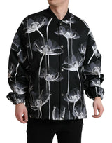 Bomber à imprimé floral élégant