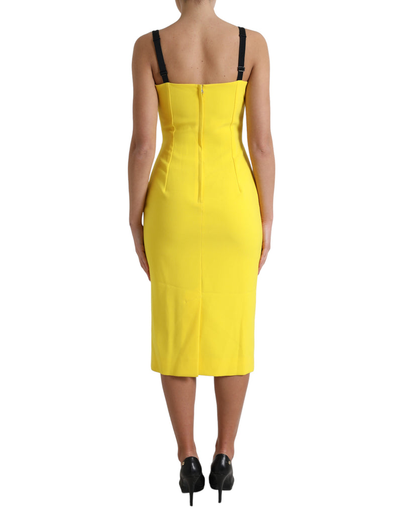 Sunshine Chic Sleeveless Midi Φόρεμα