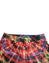 Elegante Leuchter -Print -Bermuda -Shorts