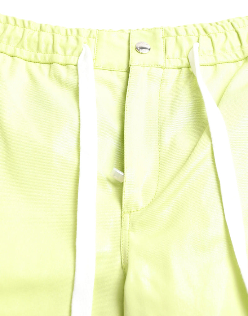 Chic vert coton vert bermuda short