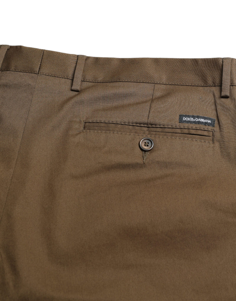 Shorts chics des Bermudes Brown avec détail du logo