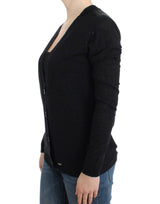 Elegante cardigan leggero con scollo a V profondo