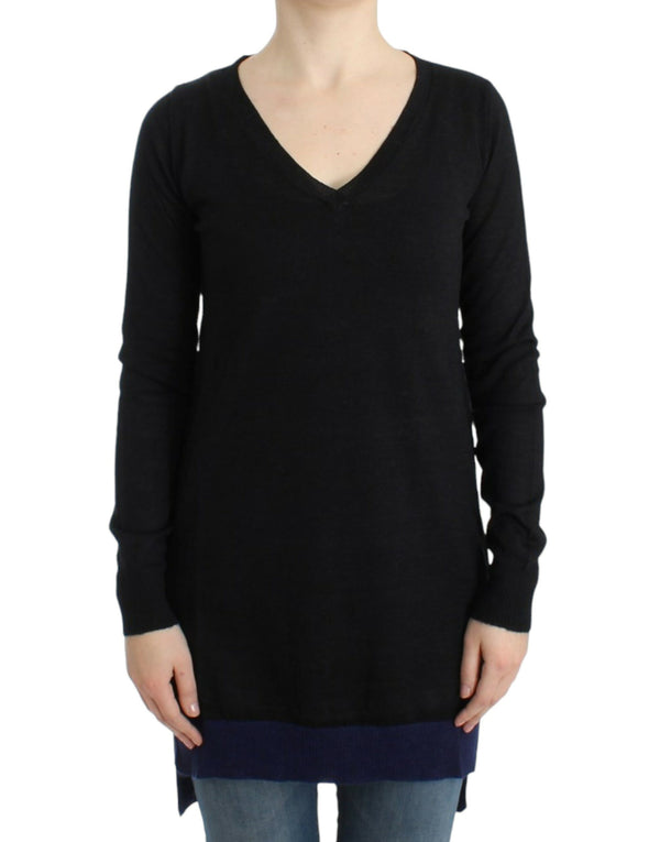 Elegant V-Neck Lightweight Sweater