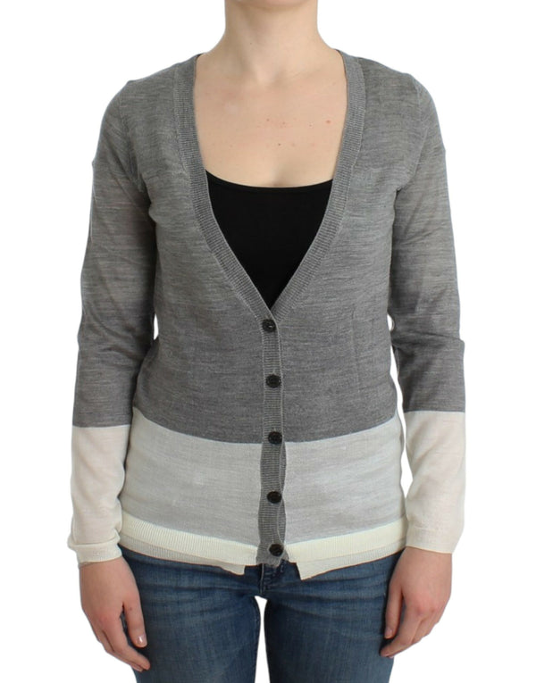 Cardigan grigio chic grigio