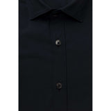 Slim Fit French Collar πουκάμισο σε μπλε μπλε