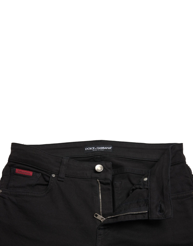 Jean skinny noir élégant