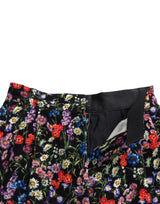 Schicke Blumenhochthosen Shorts Heißer Hosen Shorts