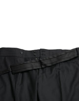 Elegante schlanke Fit -Wollkleiderhose