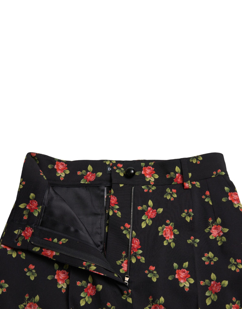 Pantalon floral fleuri élégant