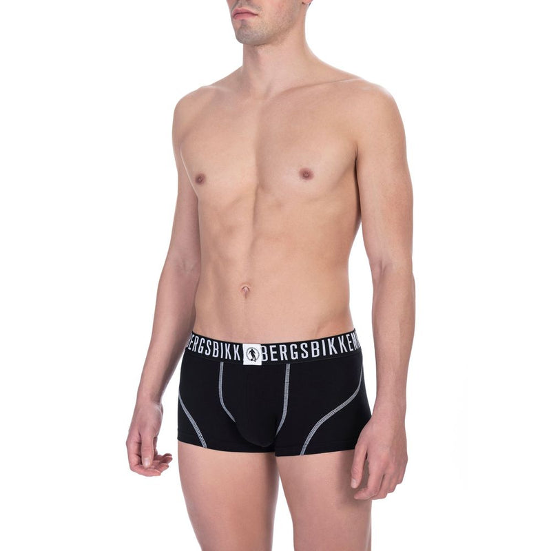 Sleek Cotton Blend Trunks Twin Pack