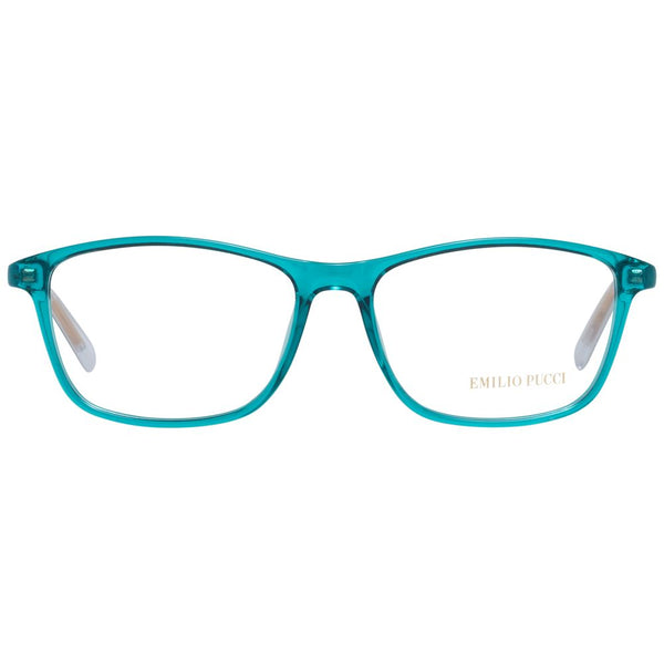 Gafas de diseñador de borde completo vibrante verde