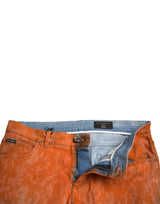 Eleganti jeans di denim magico ombre