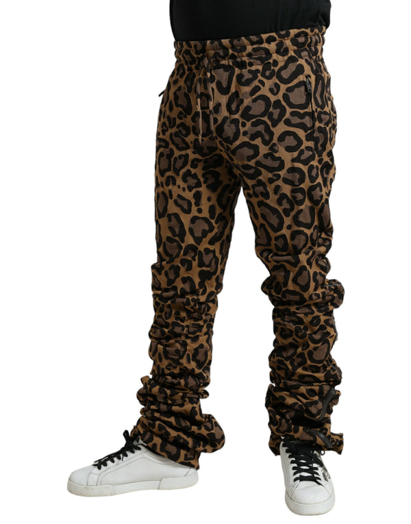 Pantaloni da jogger per leopardo chic leopardo