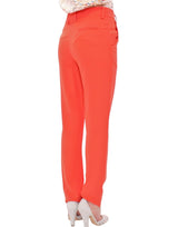 Pantalones de novio naranja elegante - italiano elaborado