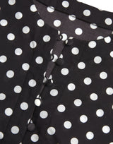 Elegante Mini Vestido de Polka Dot Shift