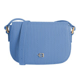 Chic Woven Calfskin Crossbody Bag