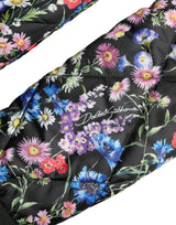 Élégance de mini-robe de gaine florale