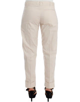 Pantalon chino beige chic - élégance redéfinie