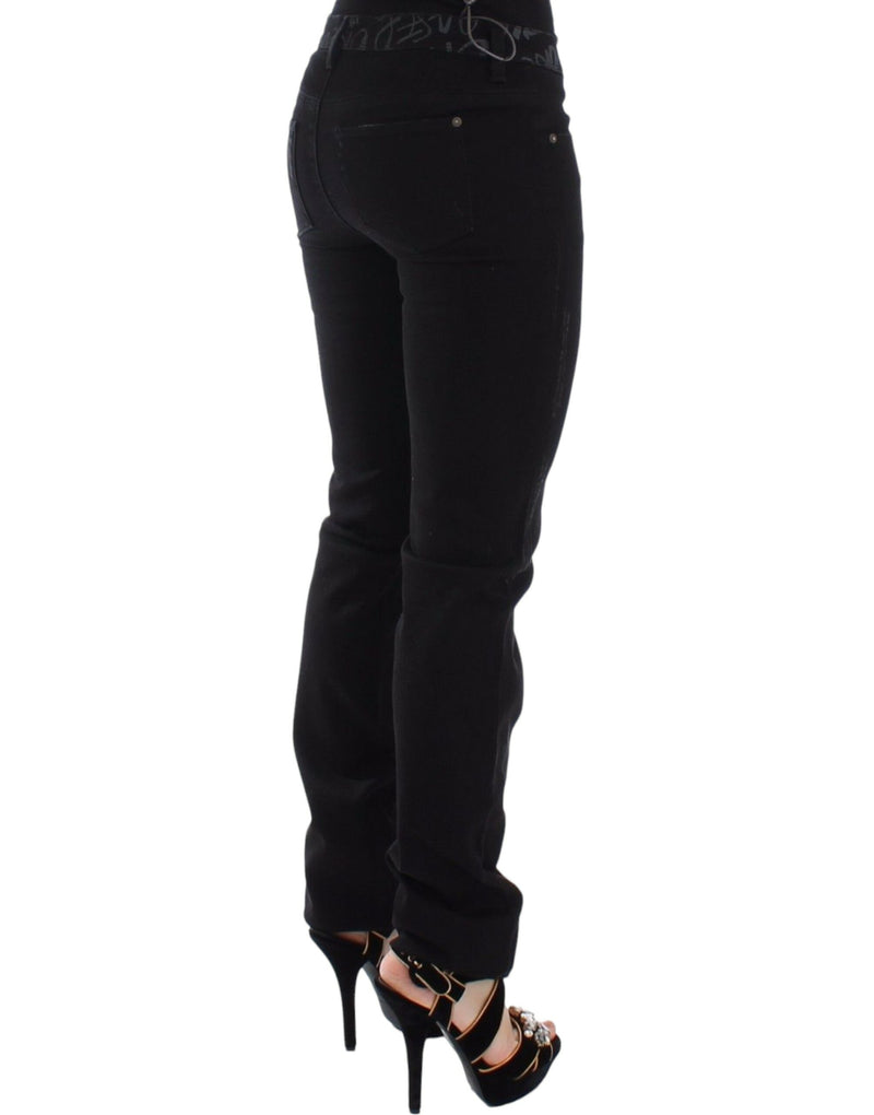 Jeans de déclaration skinny noir chic