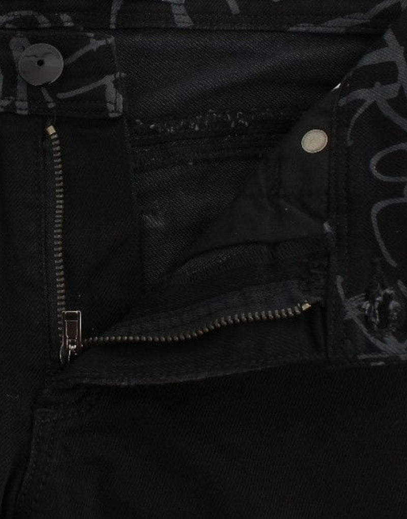 Jeans de déclaration skinny noir chic