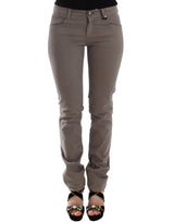 Chic Taupe Skinny Jeans for Elevated Style