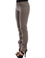 Jean skinny chic taupe pour un style élevé