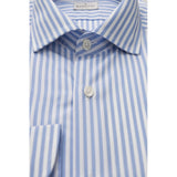 Light Blue Cotton Men Shirt