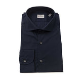 Blue Cotton Men's Shirt