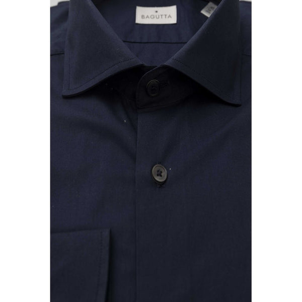 Shirt French Collar élégant Slim Fit