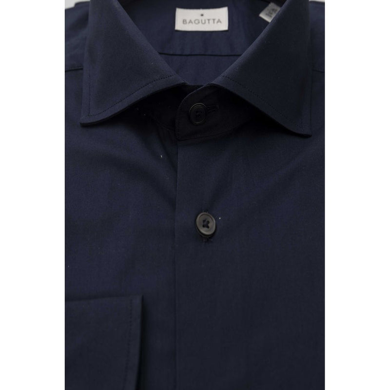 Shirt French Collar élégant Slim Fit