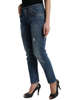 Schicker Freund Mid-T-Waist Stretch Jeans