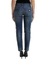 Schicker Freund Mid-T-Waist Stretch Jeans