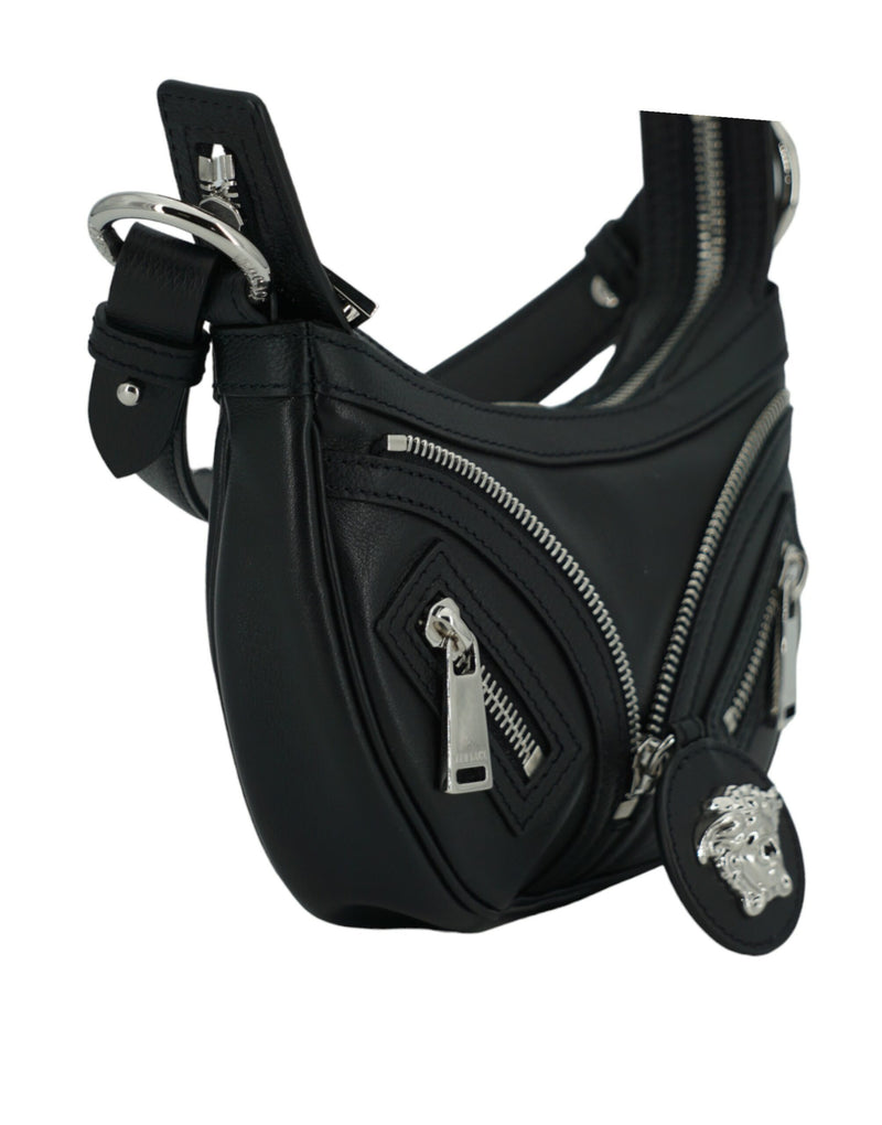 Elegante borsa a tracolla Mini Black Mini Hobo