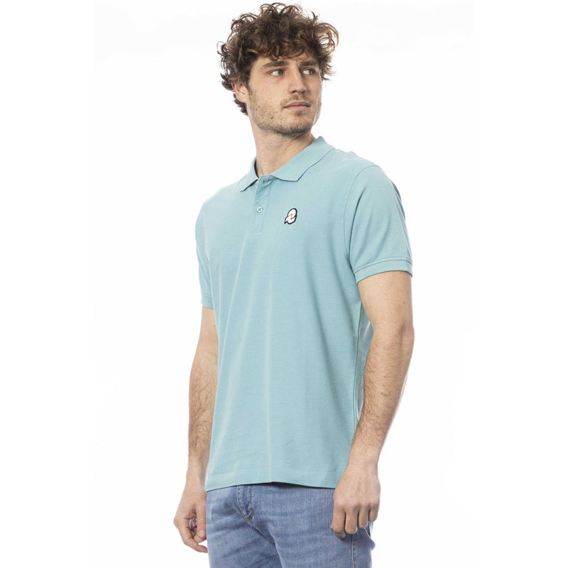 Elegante polo azzurro