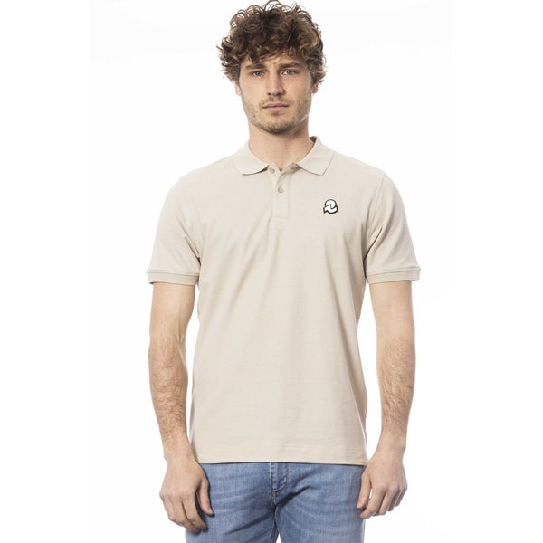 Polo a manica corta invicta beige