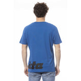 Crew Neck Cotton Tee με λογότυπο στο στήθος