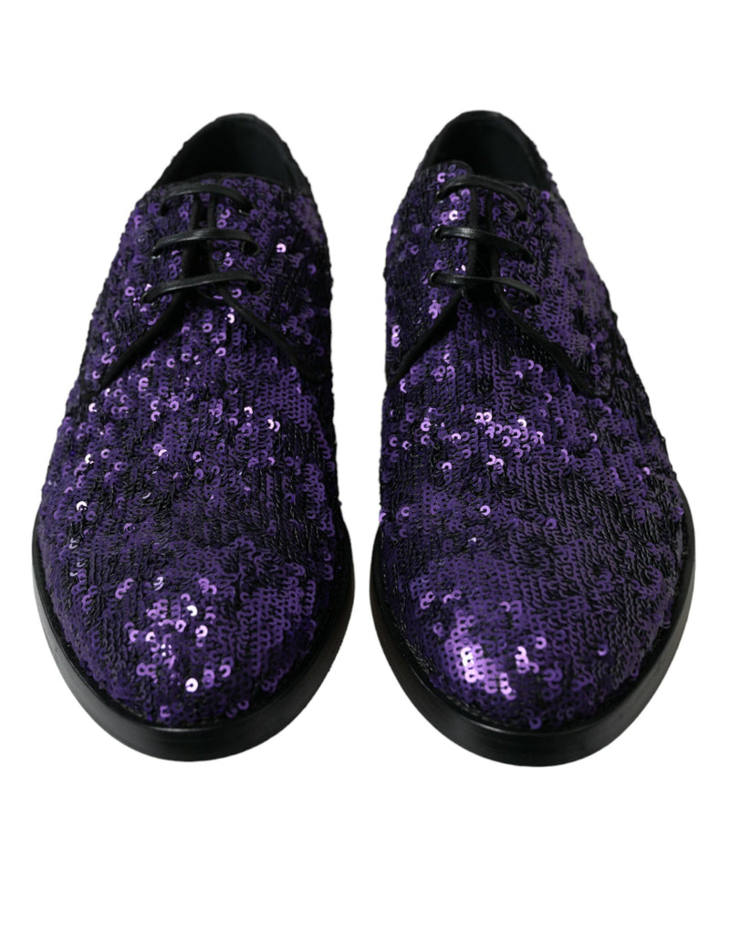 Chaussures de robe oxford à paillettes élégantes