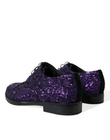 Eleganti scarpe da abito Oxford con paillettes