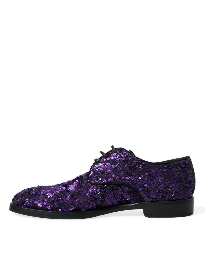 Chaussures de robe oxford à paillettes élégantes