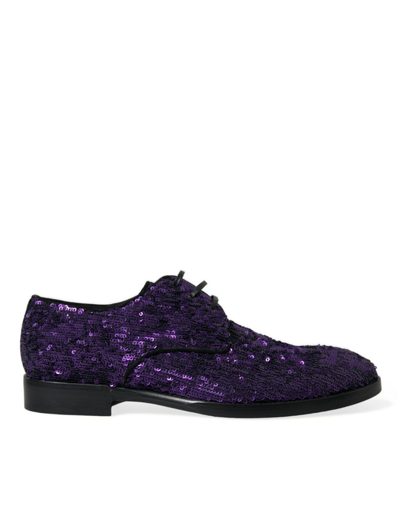 Chaussures de robe oxford à paillettes élégantes