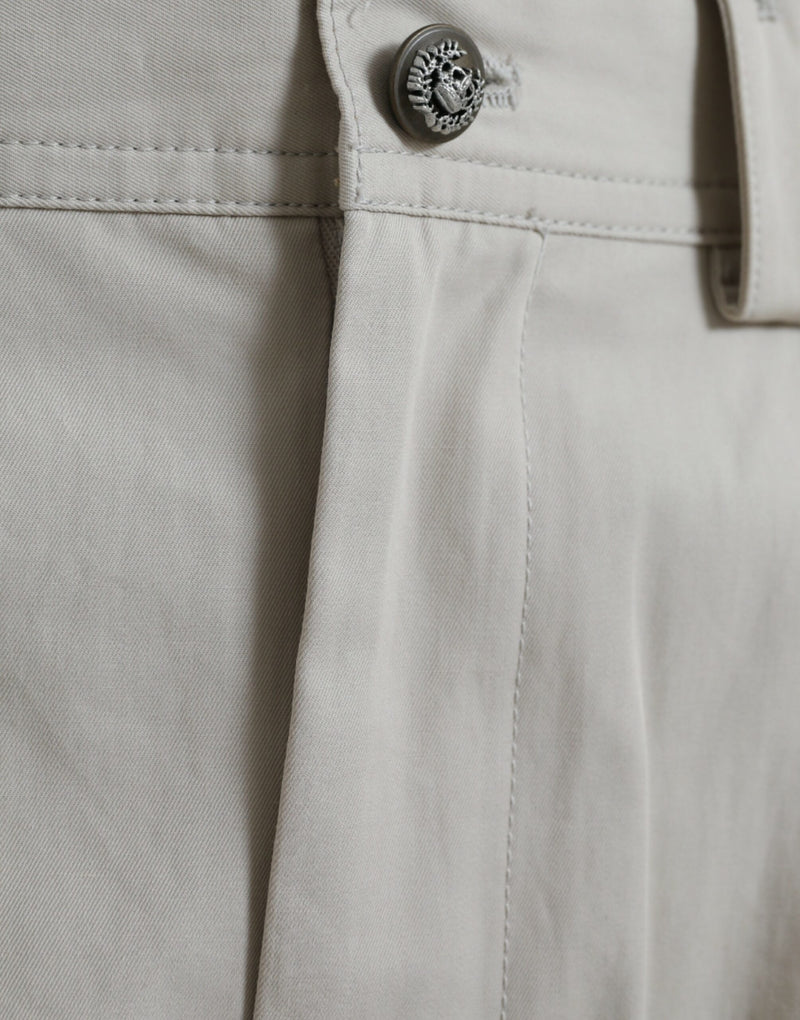 Pantalon de mode conique à taille haute - Beige