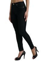 Sleek Mid-Wists Stretch denim Jeans