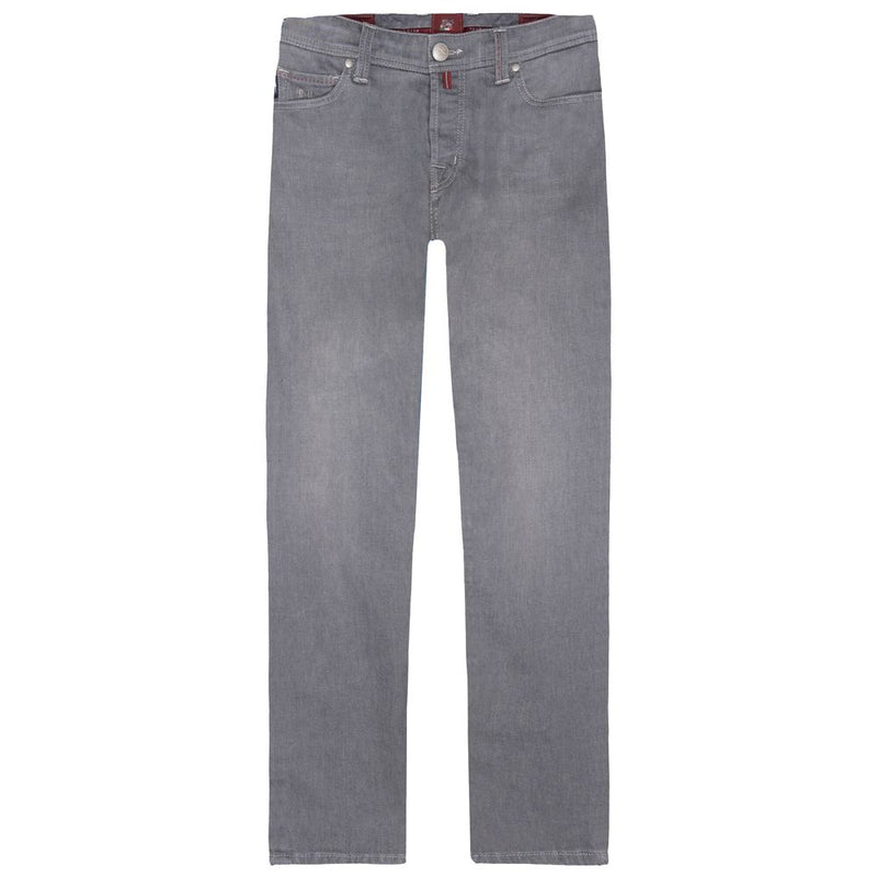 Gray Cotton Men's Jeans