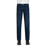 Eleganti jeans maschili di cotone tratto